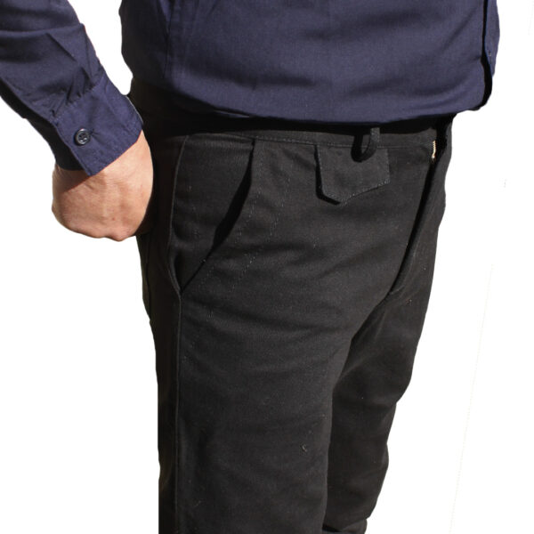 Pantalón CRUZADA negra - Imagen 6